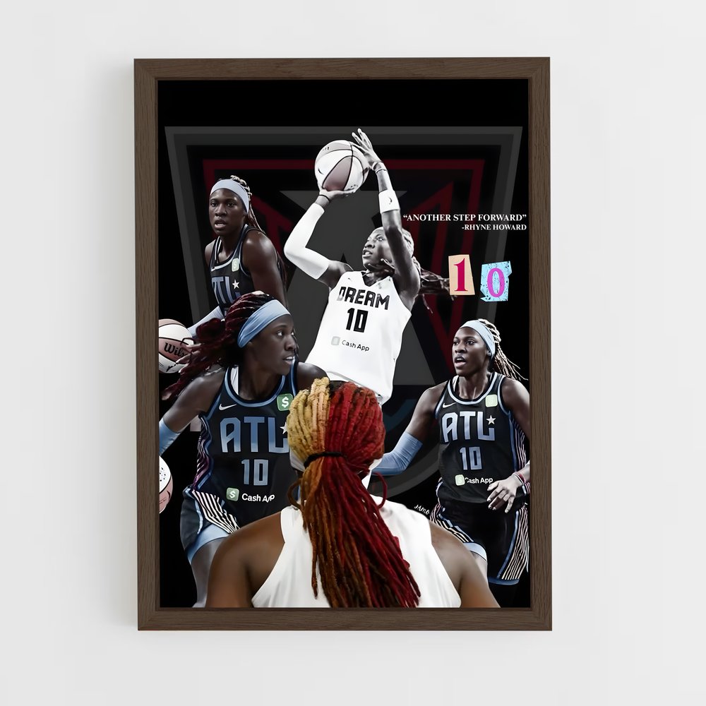 Poster L'Équipe de Rhyne – affiche Basketball (vue 5)